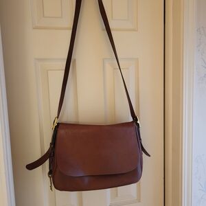 Fossil Adjustable Strap Harper Saddle bag Purse